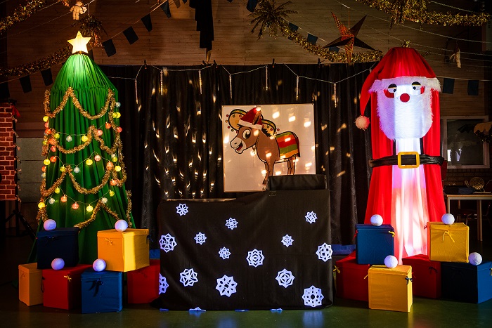 Kerstshow voor ouderen en gehandicaptenzorg