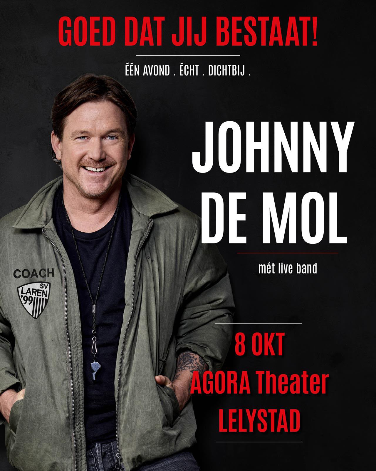 Johnny de Mol, vriend van de vreugdefabriek
